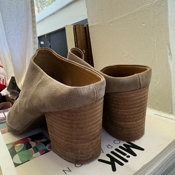 Lucky brand leather mule - Grey size 8 - Picture 6 of 8